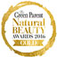 natural beauty awards 2016 gold